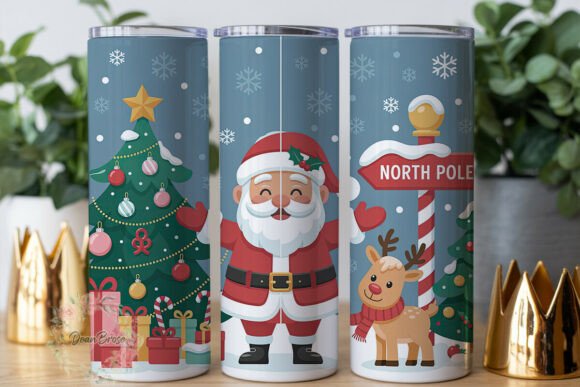 Christmas Holiday Scene 20oz Tumbler Graphics Review