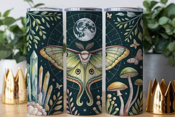 Mystical Luna Moth Celestial Tumbler Review