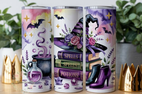 Mystical Witch Hat 20oz Tumbler Wrap Graphics & Tumbler Wraps Review
