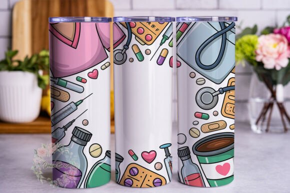Nurse Life Medical Tumbler Wrap Graphics Review