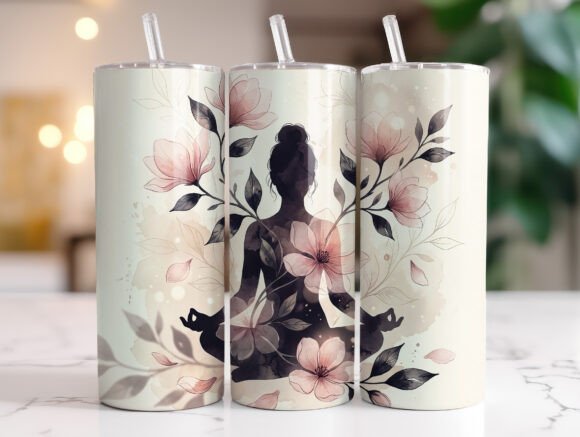 Yoga Instructor Tumbler Wrap Design Review